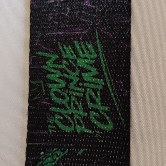 Buckle-Down Joker The Joke's on You DC Comics Nylon Web Belt - Picture 7 of 7